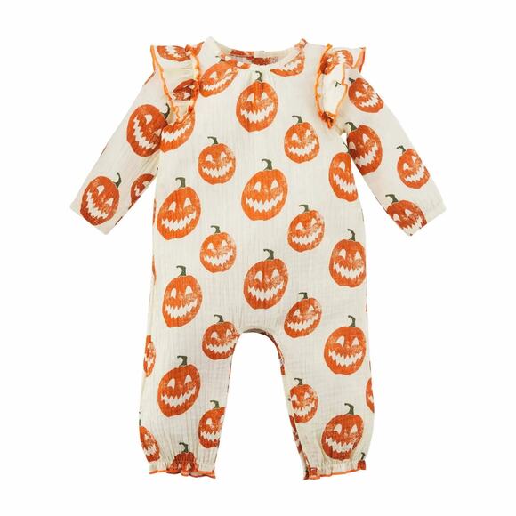 Mudpie Halloween Jack-o’-lantern Jumper - Picture 1 of 3